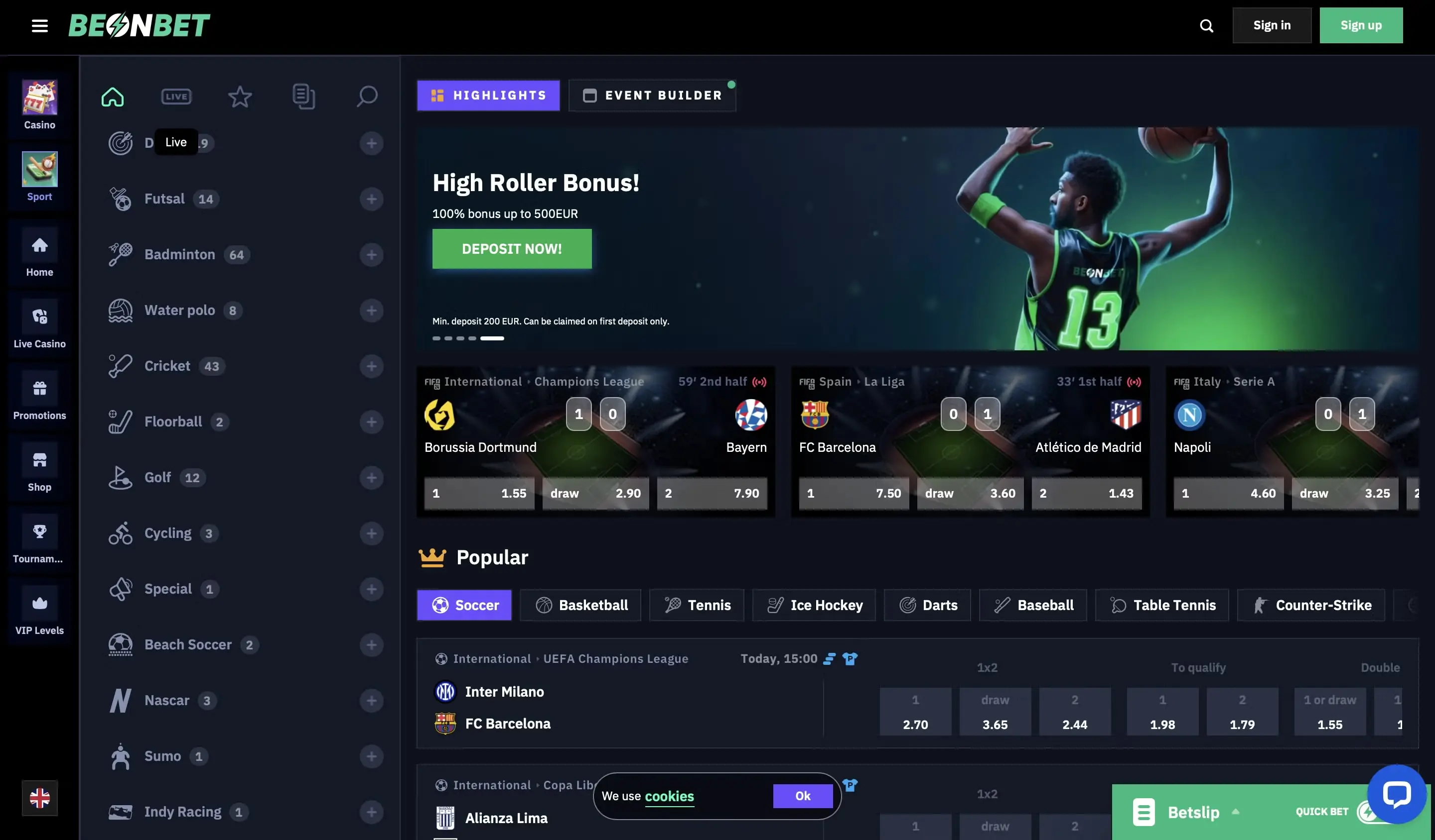BeonBet Casino Nederland image 1