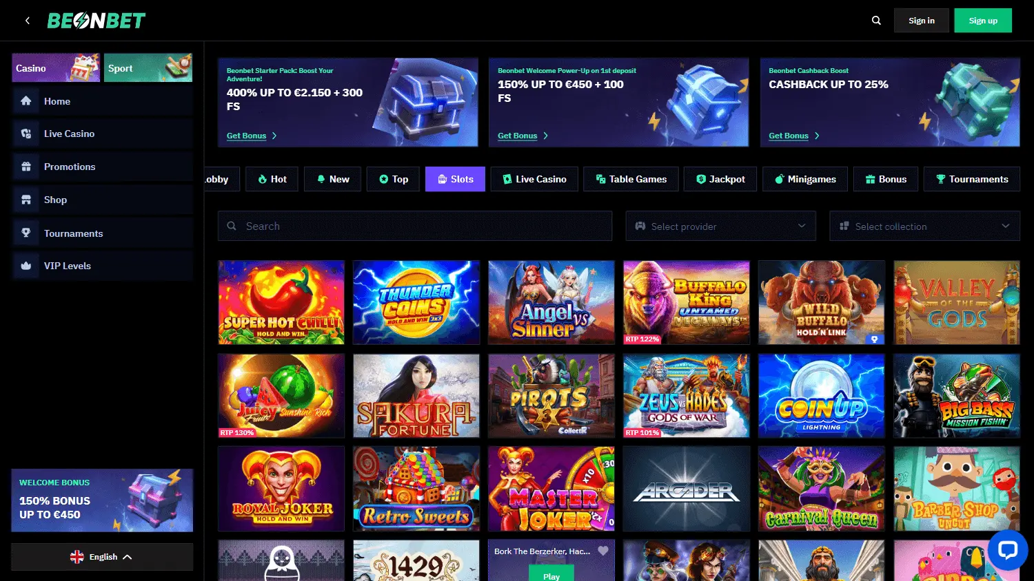 BeonBet Casino Nederland image 2
